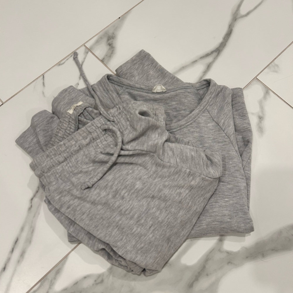 Wilfred Free Heather Gray Lounge Set - 2XS